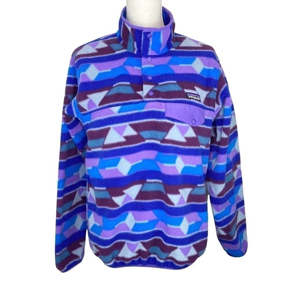 Patagonia Synchilla Snap-T Fleece Pullover Guatemalan Tango - Picture 5 of 12